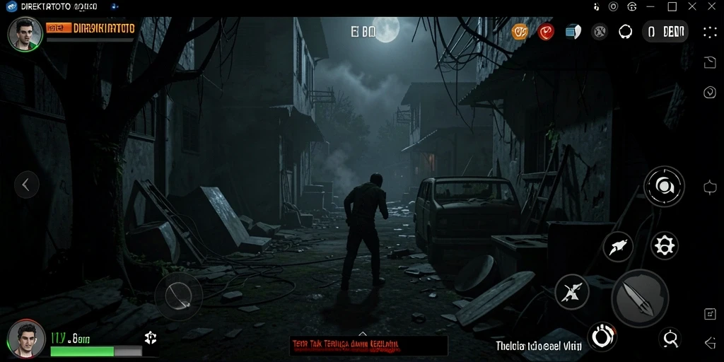 Gameplay menegangkan di dunia kegelapan penuh teror.