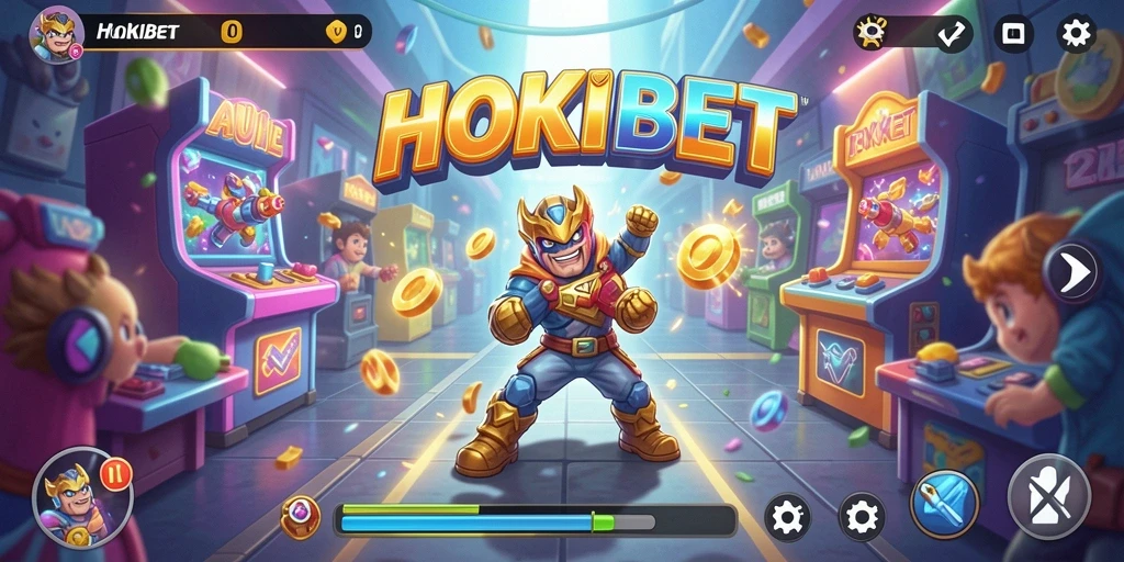 Screenshot gameplay HOKIBET yang penuh aksi dan tantangan.