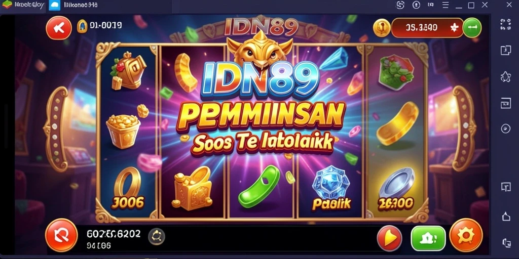Screenshot IDN89 menunjukkan momen seru dalam permainan Slot yang mengasyikkan.
