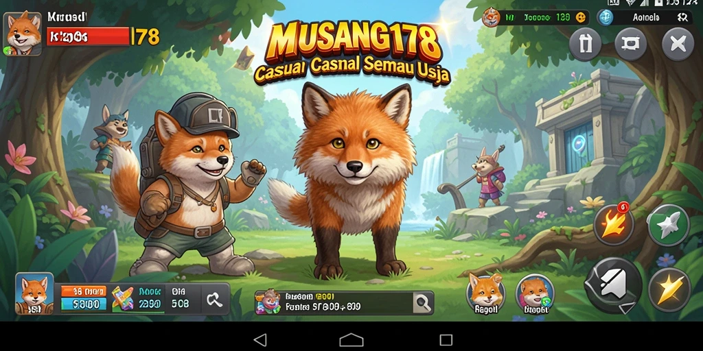 Tampilan gameplay seru di MUSANG178 yang menarik untuk dimainkan.
