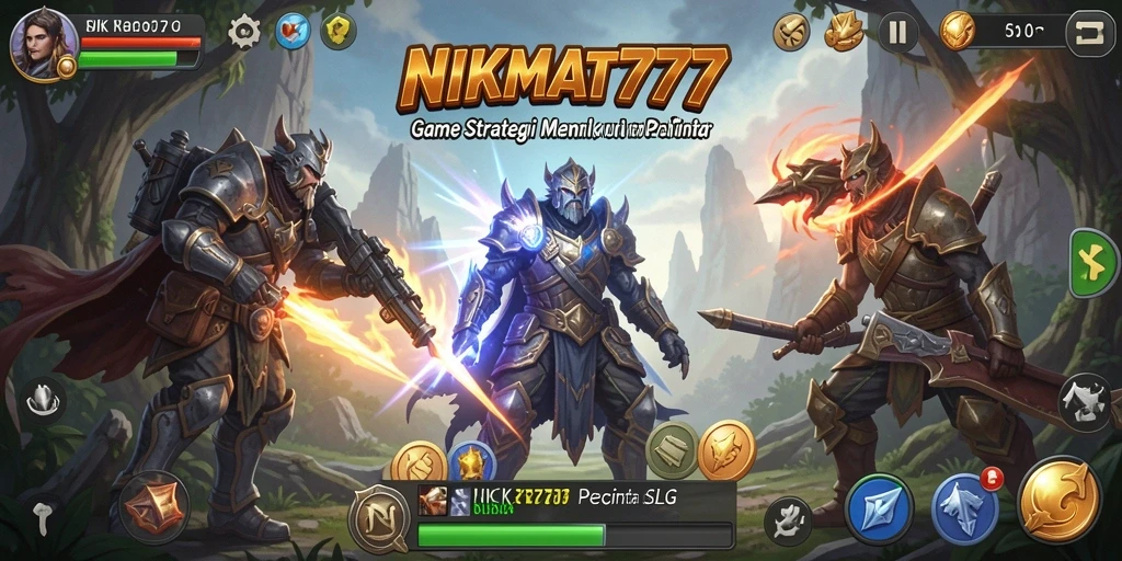 Gameplay SLG yang menarik dan mendalam di NIKMAT777.