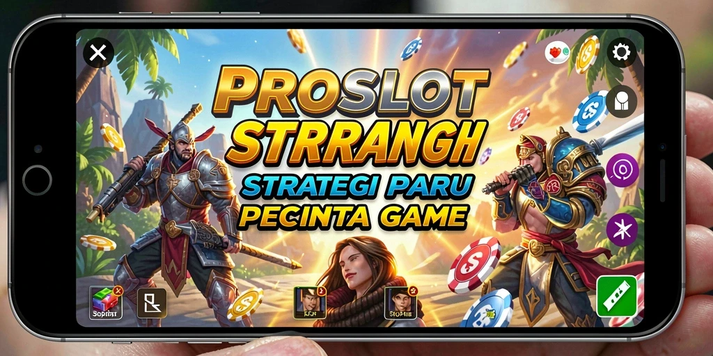Tampilan seru dari gameplay PROSLOT yang memperlihatkan strategi cerdas.