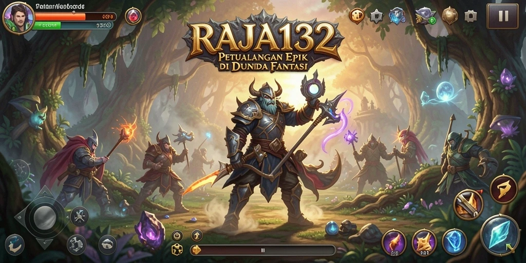 Tangkapan layar menunjukkan aksi petualangan seru dalam game RPG.