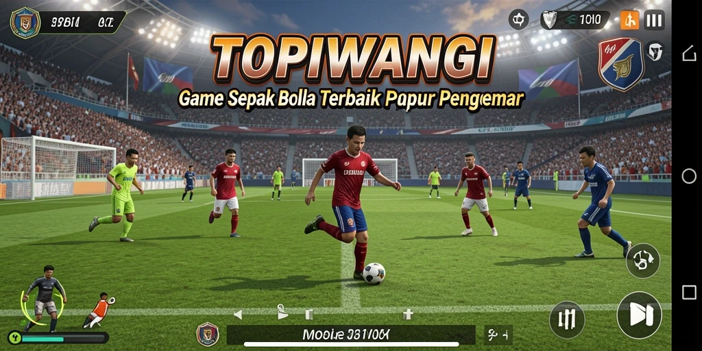 Gameplay menarik dan mendebarkan di TOPIWANGI.