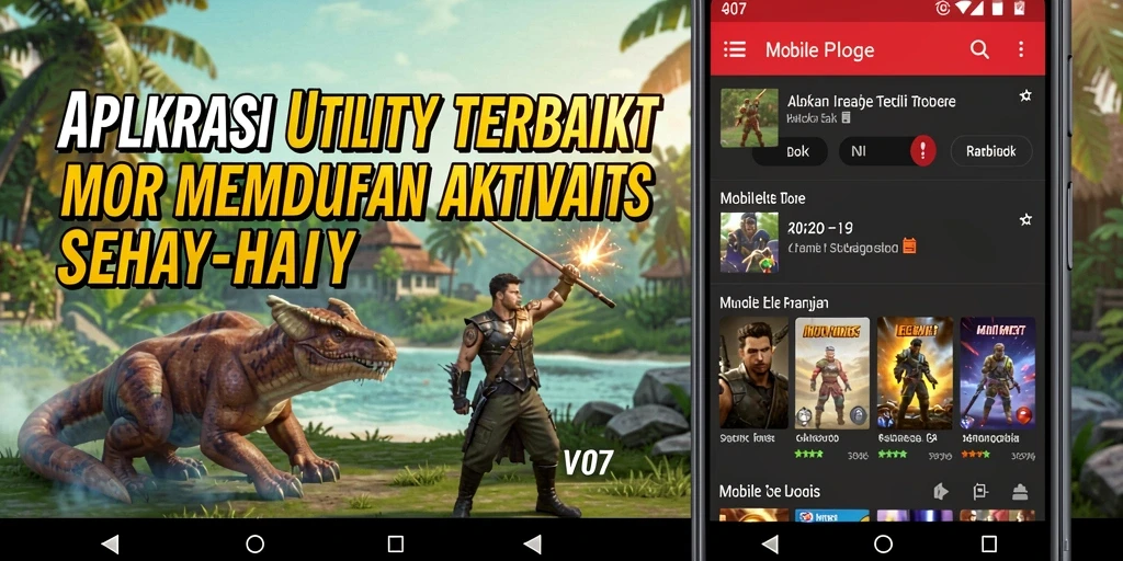Tangkapan layar utama V07 menunjukkan fitur Utility yang berfungsi dengan baik.
