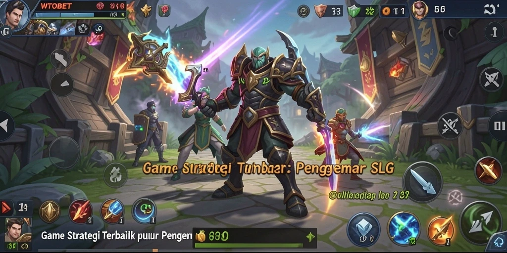 Tampilan gameplay seru dan strategis dari WTOBET.
